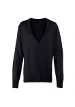 Premier Ladies Cotton Acrylic V Neck Cardigan