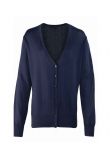 Premier Ladies Cotton Acrylic V Neck Cardigan