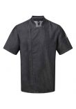 Premier Short Sleeve Zipped Chef's Jacket