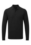 Premier Essential Unisex Long Sleeve Polo Shirt
