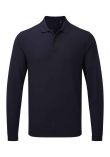 Premier Essential Unisex Long Sleeve Polo Shirt