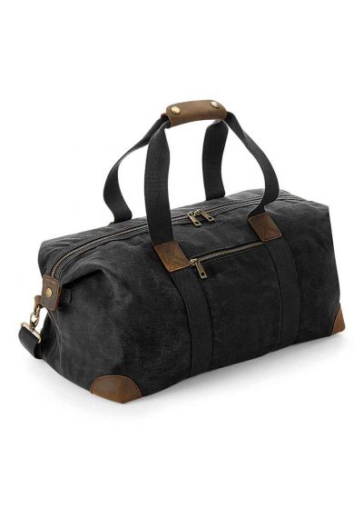 Quadra Heritage Waxed Canvas Holdall