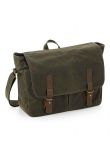 Quadra Heritage Waxed Canvas Messenger