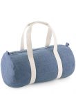 BagBase Denim Barrel Bag