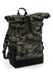 BagBase Block Roll-Top Backpack