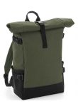 BagBase Block Roll-Top Backpack
