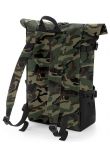 BagBase Block Roll-Top Backpack