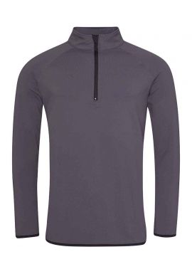 AWDis Cool Half Zip Sweat Top