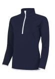 AWDis Ladies Cool Half Zip Sweat Top
