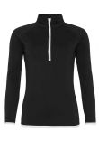 AWDis Ladies Cool Half Zip Sweat Top
