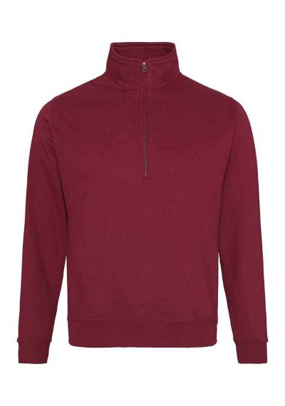 AWDis Sophomore Zip Neck Sweatshirt