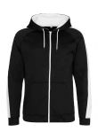 AWDis Contrast Sports Polyester Zoodie