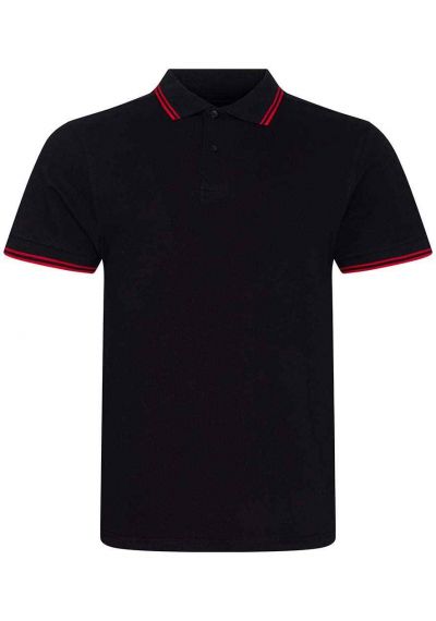 AWDis Stretch Tipped Piqué Polo Shirt