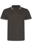 AWDis Stretch Tipped Piqué Polo Shirt