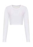 AWDis Ladies Long Sleeve Cropped T-Shirt