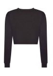 AWDis Ladies Long Sleeve Cropped T-Shirt