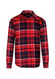 Kariban Sherpa Lined Checked Shirt Jacket