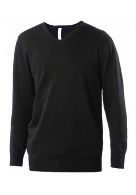 Kariban Cotton Acrylic V Neck Sweater