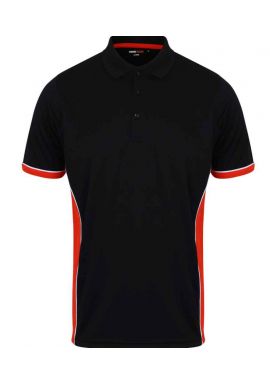 Finden + Hales Contrast Panel Polo Shirt