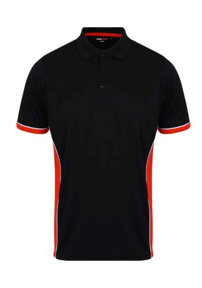 Finden + Hales Contrast Panel Polo Shirt