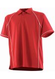 Finden + Hales Performance Piped Polo Shirt