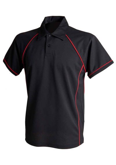 Finden + Hales Kids Performance Piped Polo Shirt