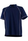 Finden + Hales Kids Performance Piped Polo Shirt