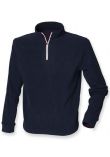 Finden + Hales Zip Neck Piped Micro Fleece