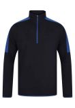 Finden + Hales Contrast Zip Neck Midlayer Top
