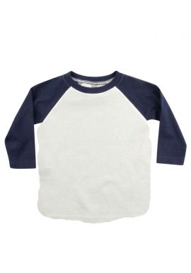 Larkwood Baby/Toddler Long Sleeve Baseball T-Shirt