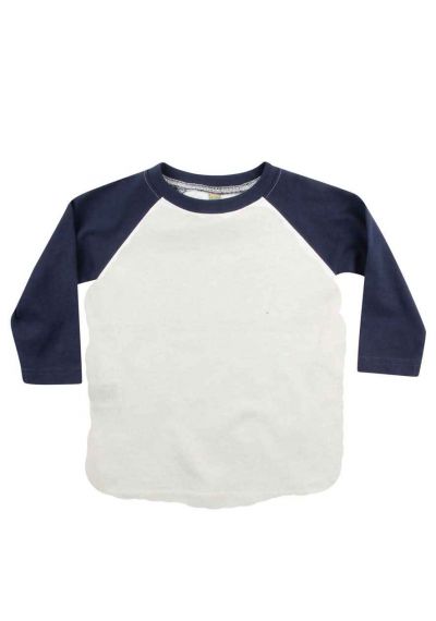 Larkwood Baby/Toddler Long Sleeve Baseball T-Shirt
