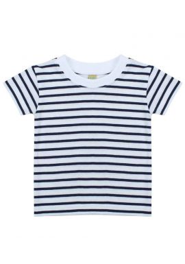 Larkwood Baby/Toddler Striped Crew Neck T-Shirt