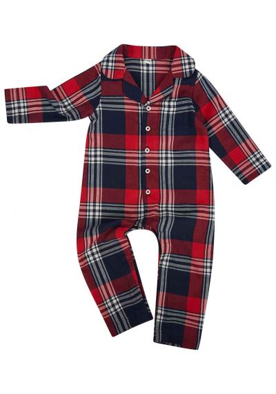 Larkwood Baby/Toddler Tartan All In One