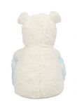 Mumbles Hippo with Printed Fleece Blanket