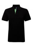 Asquith & Fox Mens classic fit contrast polo