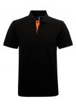 Asquith & Fox Mens classic fit contrast polo