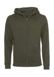 Build Your Brand Heavy zip hoodie