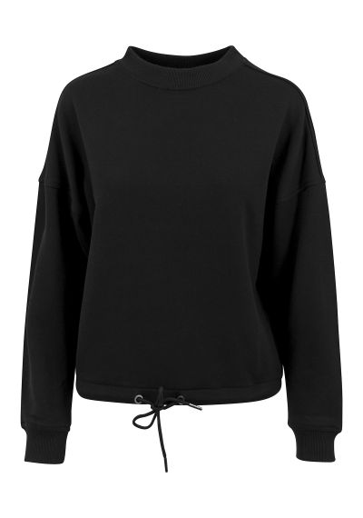 Build Your Brand Womens oversize crew neck
