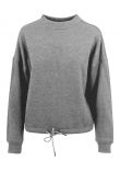 Build Your Brand Womens oversize crew neck