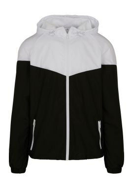 Build Your Brand Two-tone tech windrunner jacket
