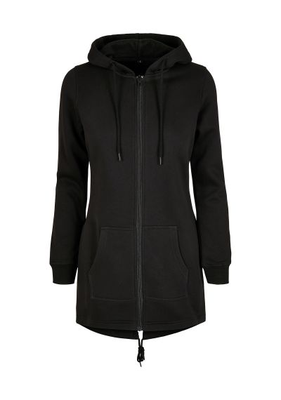 Build Your Brand Womens sweat parka