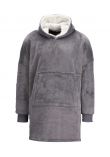 Ribbon The Ribbon oversized cosy reversible sherpa hoodie