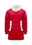 Ribbon The Ribbon oversized cosy reversible sherpa hoodie