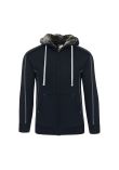 Orn Crane Fur-Lined Hoodie