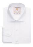 Brook Taverner Cheadle Single Cuff Shirt Cotton Poplin