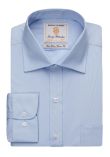 Brook Taverner Cheadle Single Cuff Shirt Cotton Poplin