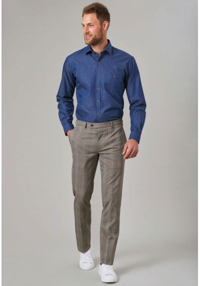 Brook Taverner Fabian Check Trouser