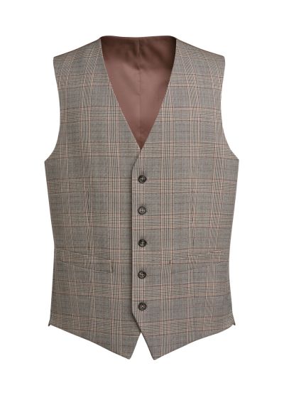 Brook Taverner Emilio Check Waistcoat