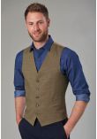Brook Taverner Emilio Check Waistcoat