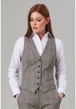 Brook Taverner Olivia Check Waistcoat